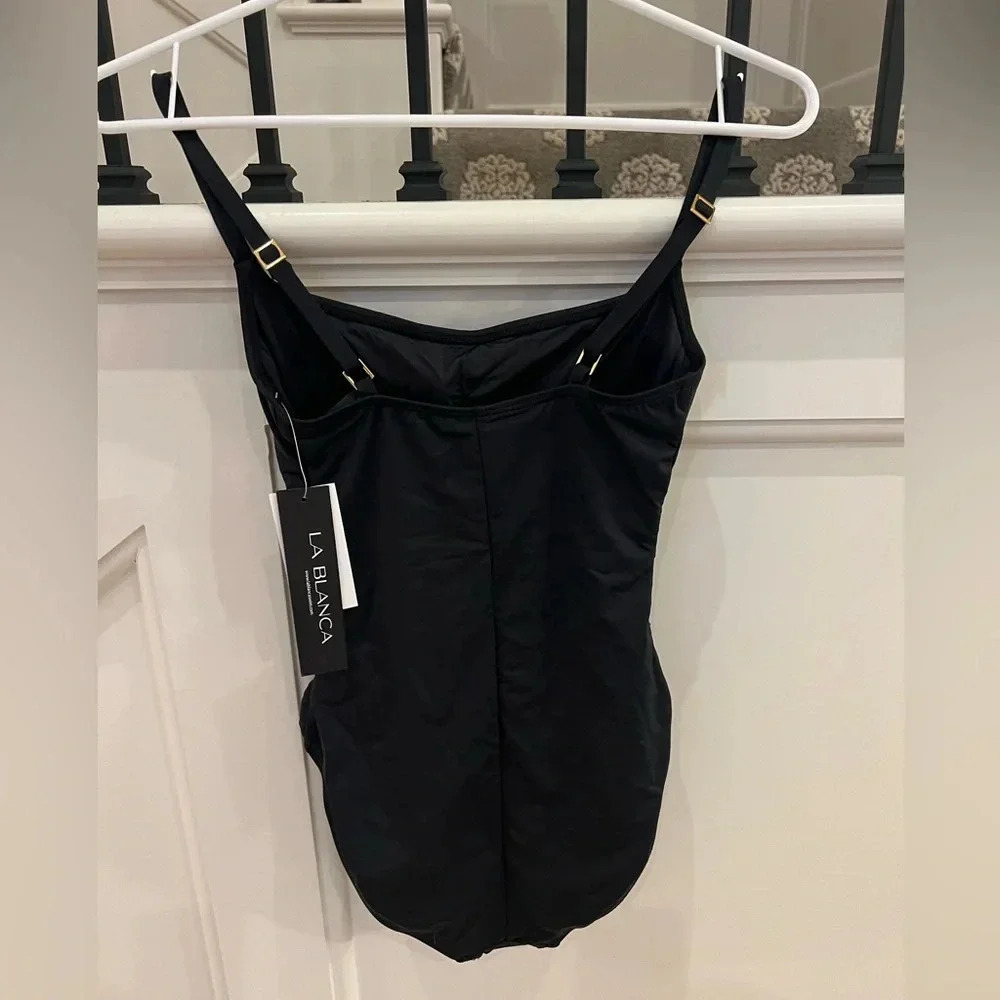 NWT La Blanca Island Goddess One Piece 2 - Picture 5 of 9